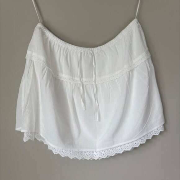 NEW Reformation Valetta Two Piece Matching Skirt Set in White | US 4 UK 8 - Picture 7 of 14